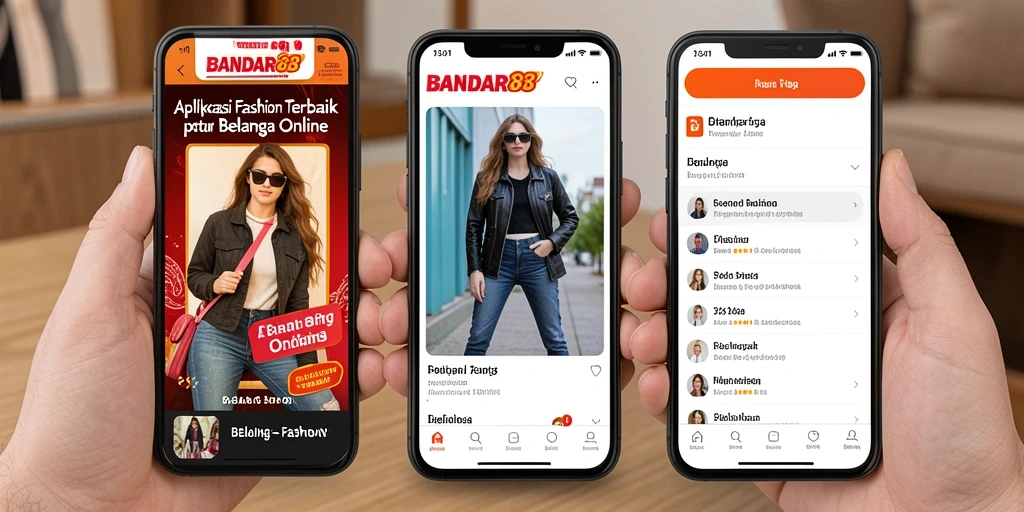 Tampilan antarmuka aplikasi BANDAR88 yang modern dan user-friendly.