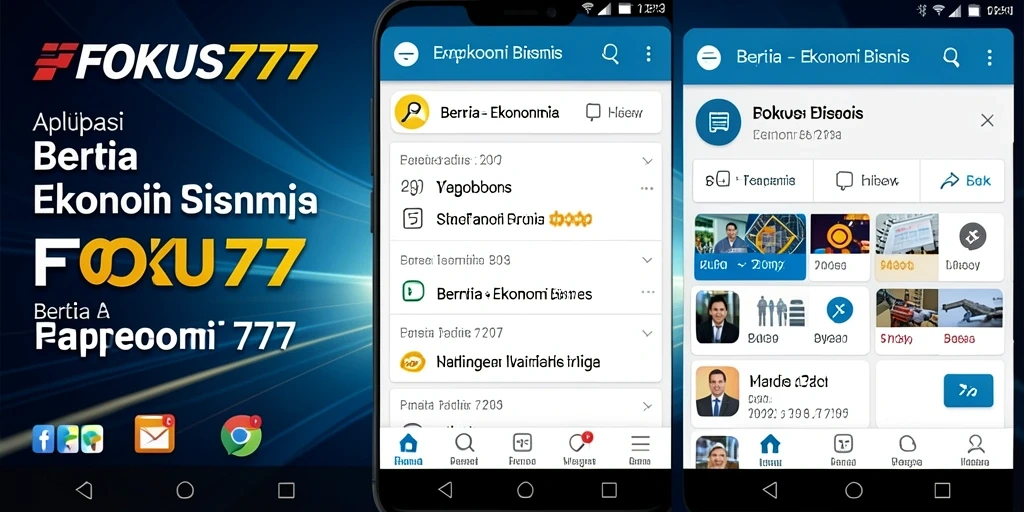 Tampilan antarmuka FOKUS777 yang informatif dan menarik.