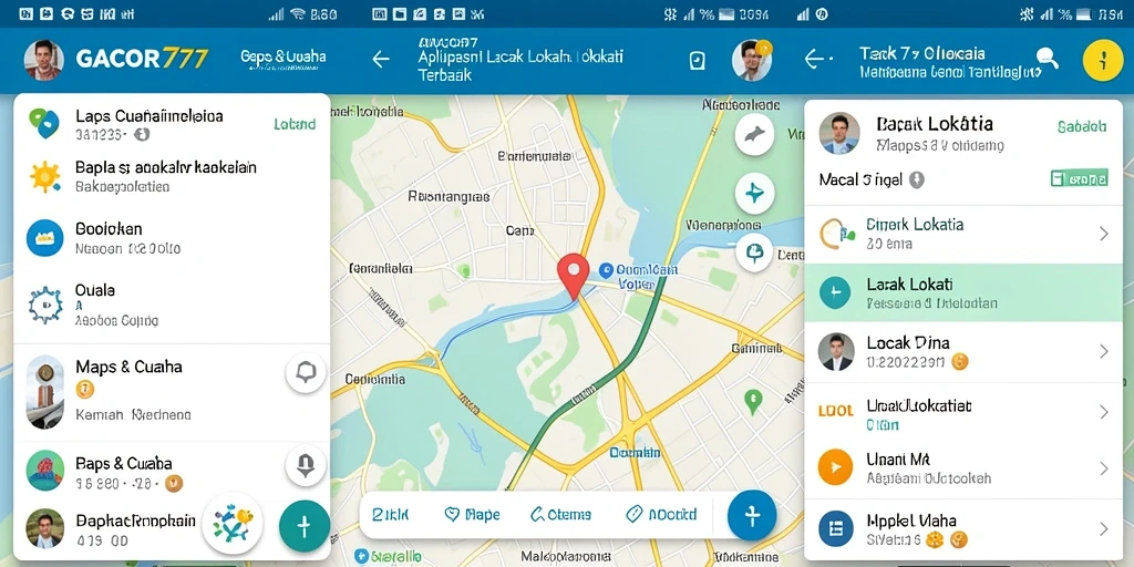 Antarmuka GACOR777 yang jelas dan fungsional untuk lacak lokasi.