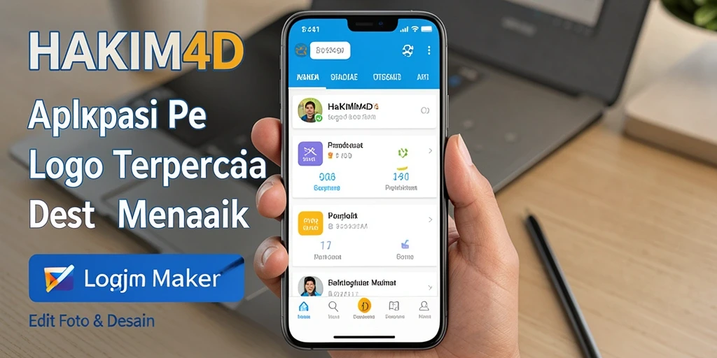 Antarmuka pengguna HAKIM4D yang sederhana dan fungsional.