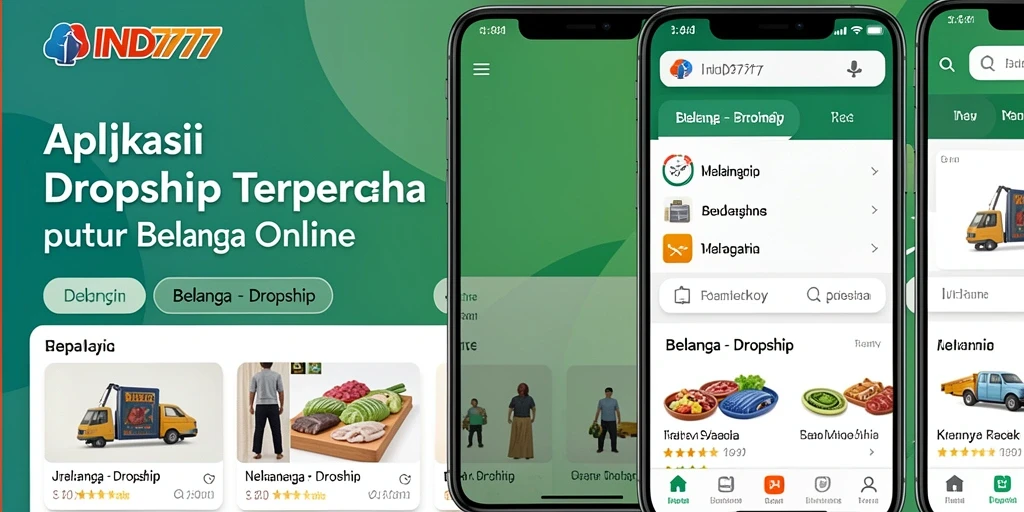 Antarmuka pengguna yang intuitif untuk pengalaman dropship.