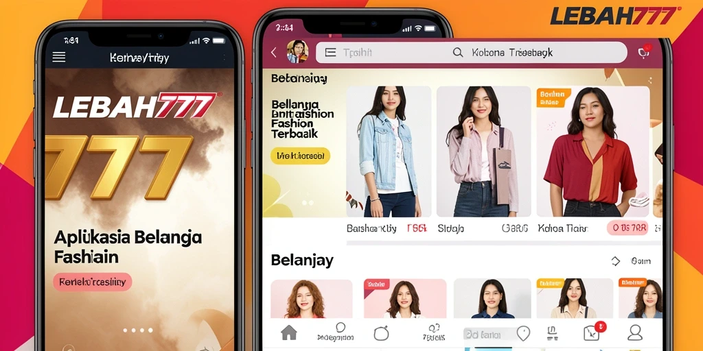 Antarmuka aplikasi LEBAH777 yang stylish dan user-friendly.