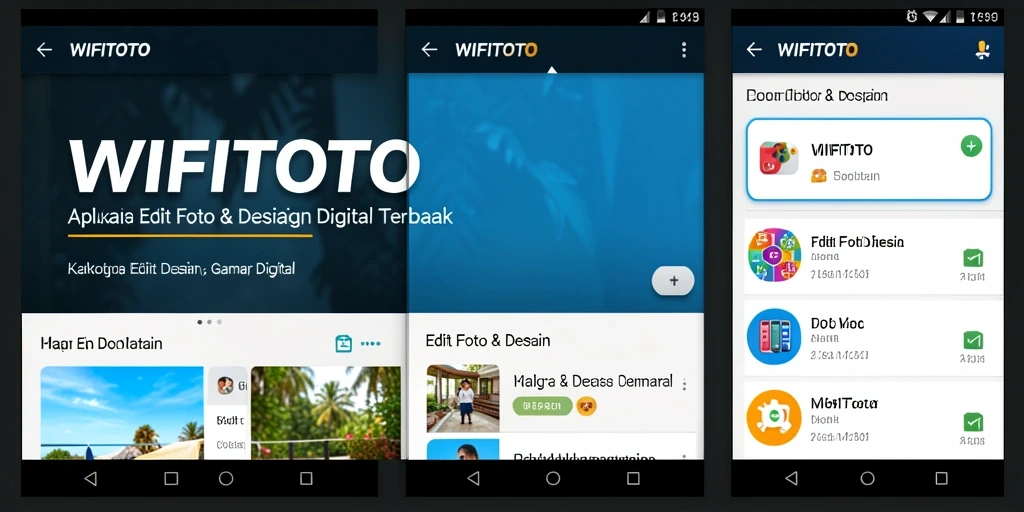 Tampilan antarmuka WIFITOTO dengan fitur editing yang intuitif.