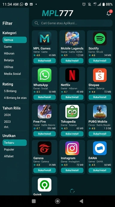 mpl777 - Hub Unduhan Aplikasi Populer & Kanal Uji Terpercaya